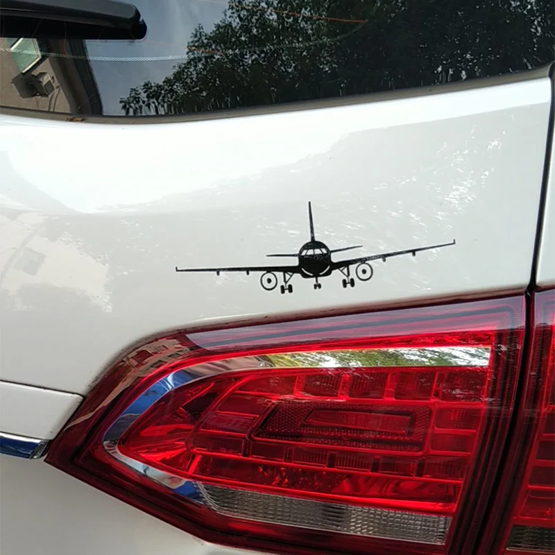 

High Quality Car Decal Simple Small Airplane Special Creative Design Graphics Vinyl Car Sticker Unmatched Decal 18x6cm