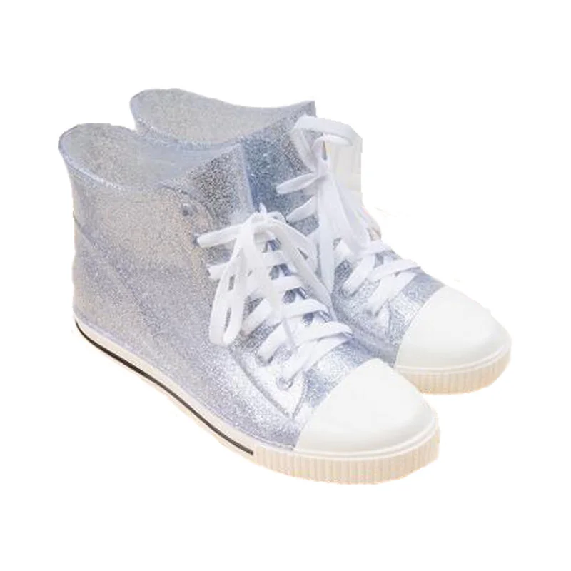 Aleafalling/блестящие непромокаемые ботинки теплые модные мотоциклетные на платформе