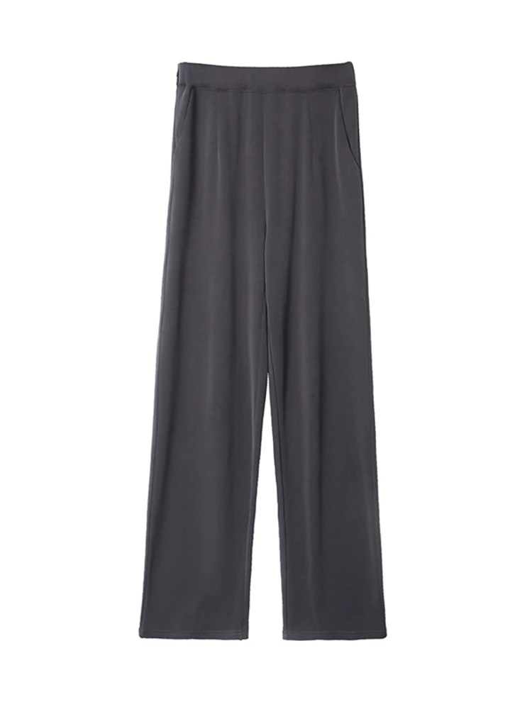 

Women's Pink Straight Full Length Pants