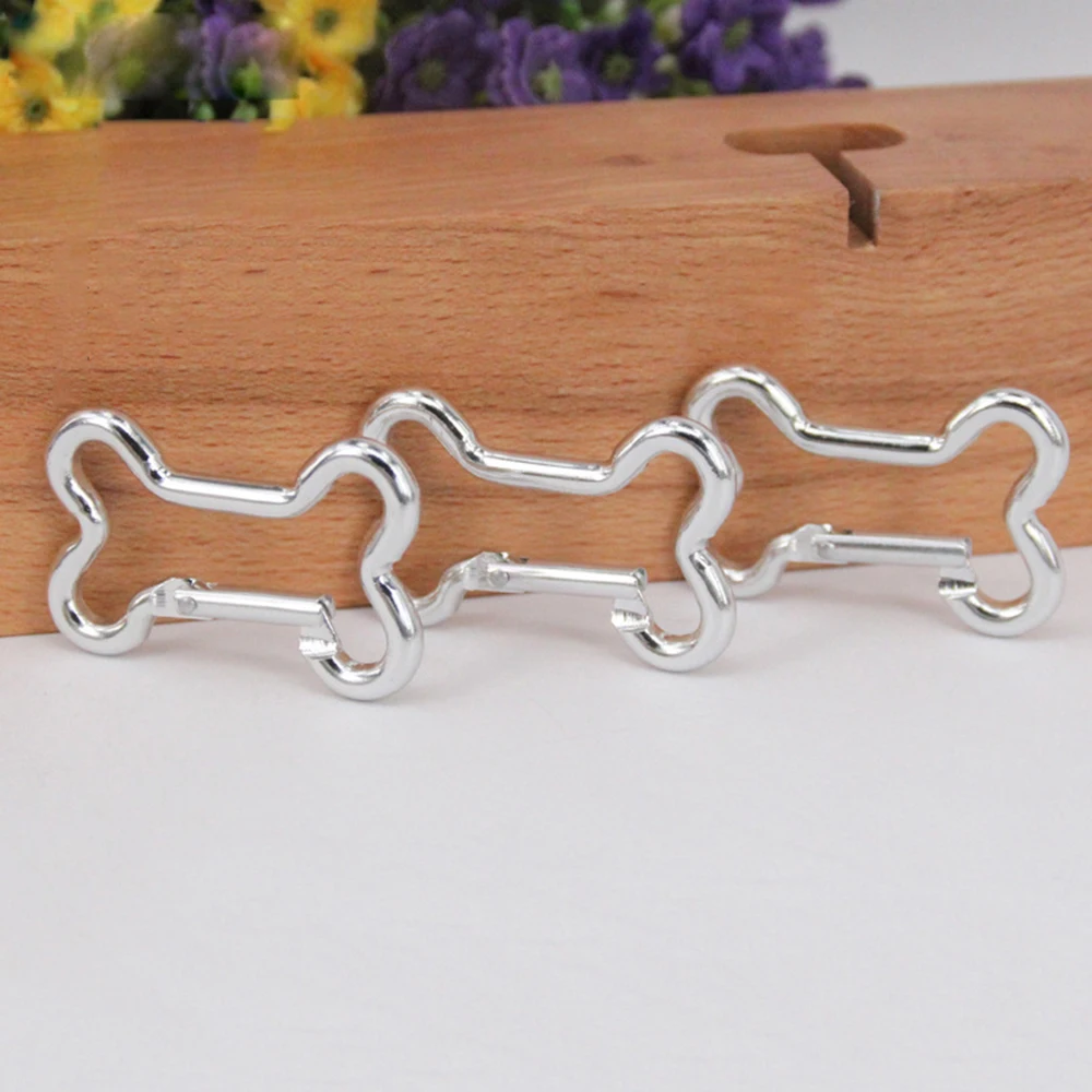 Многофункциональный Карабин брелок алюминиевый сплав кость карабин вращающийся