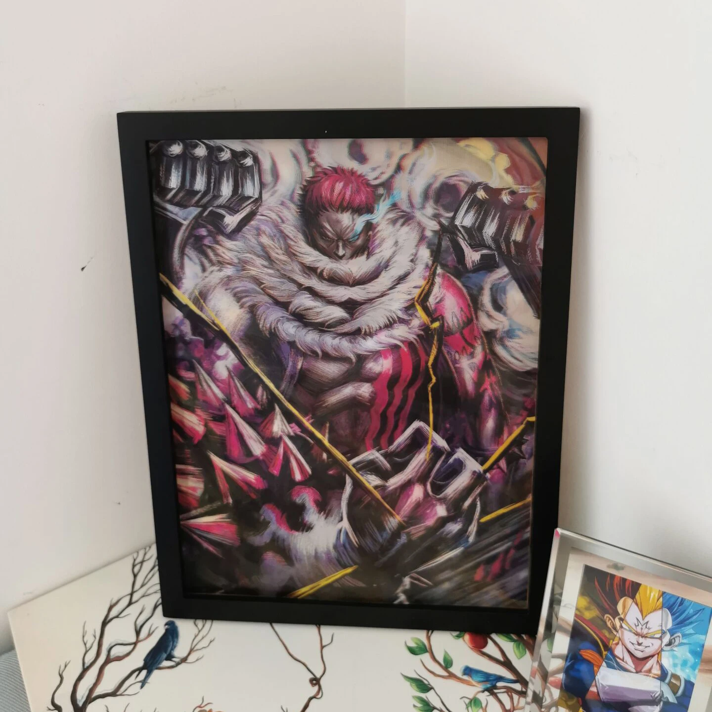 3D Lenticular Flip Picture Katakuri/Smoothie/Cracker ONE PIECE Wall Decor Painting Print Anime Poster | Дом и сад