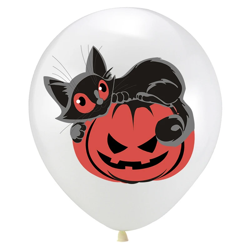 10 шт Хэллоуин Череп Тыква воздушные латексные шары Свадьба Дети ребенок душ