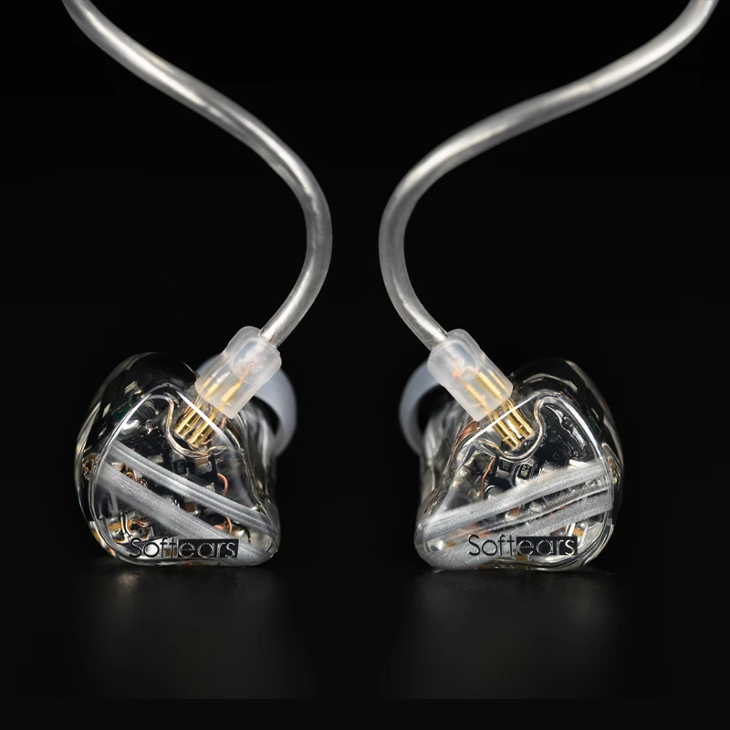 Наушники SoftEars RS10 10BA IEM 10 сбалансированные арматурные флагманские наушники