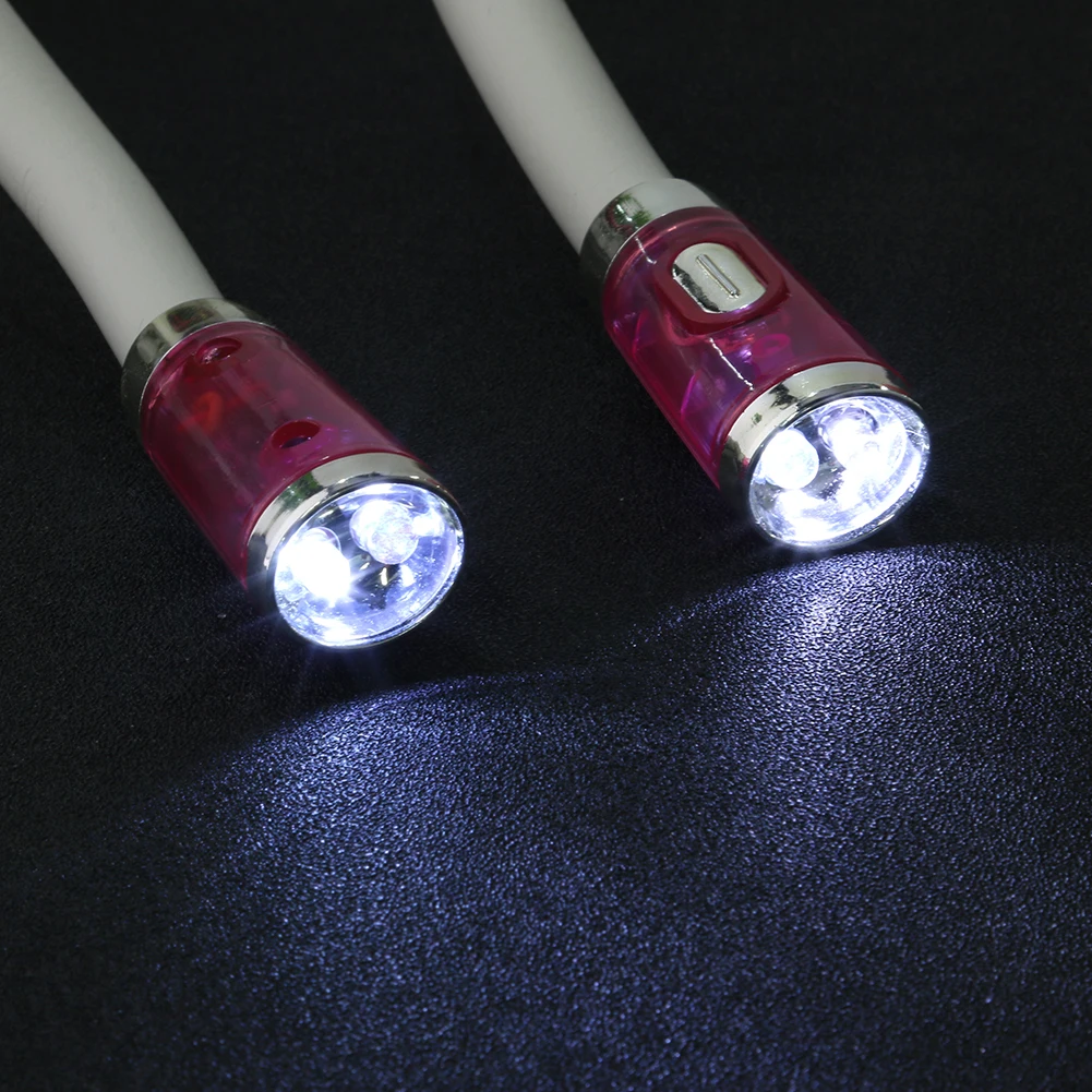 

LED Neck Reading Night Light Comfortable Children Portable Flexible Handsfree Knitting Elements Lamp Silicone Book Lamp