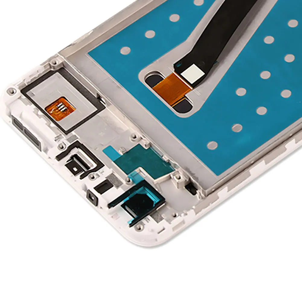 5 65for huawei p smart 2017 lcd fig lx1la1lx2 display touch screen replacement enjoy 7s with frame mobile phone parts free global shipping