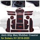 Нескользящий протектор для ворот, протектор для двери автомобиля, резиновая подушка, наклейки, аксессуары для Subaru XV 2018  2020 2019 Crosstrek WRX STI