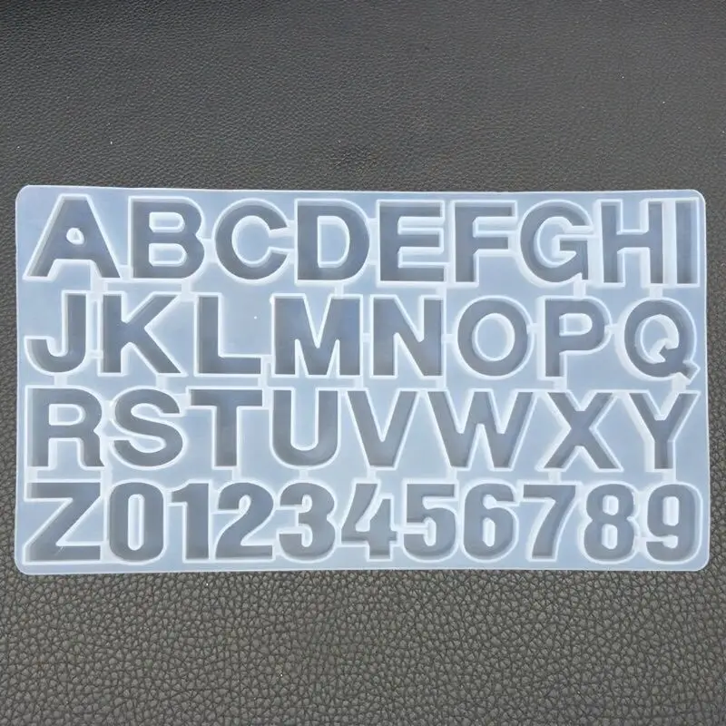 

26 English Letters Mold Alphabet Jewelry Casting Mold Jewelry Making Mold 53CB