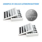 2000 шт., Литиевые кнопочные батарейки CR1225 1225 BR1225 3 в, модель LM1225 KCR1225 EE6220 для игрушек с дистанционным управлением