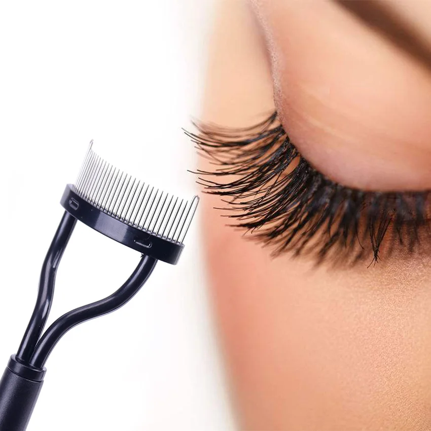 1 шт. складная металлическая расческа для ресниц| |
