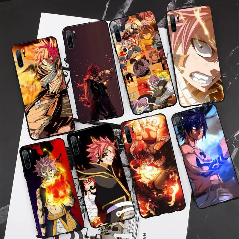 

Fairy Tail Natsu Dragneel Phone Case for Samsung S6 S7 S8 S9 S10 edge plus S10 5G S20 S21 S30ultrs 5G Fundas Cover