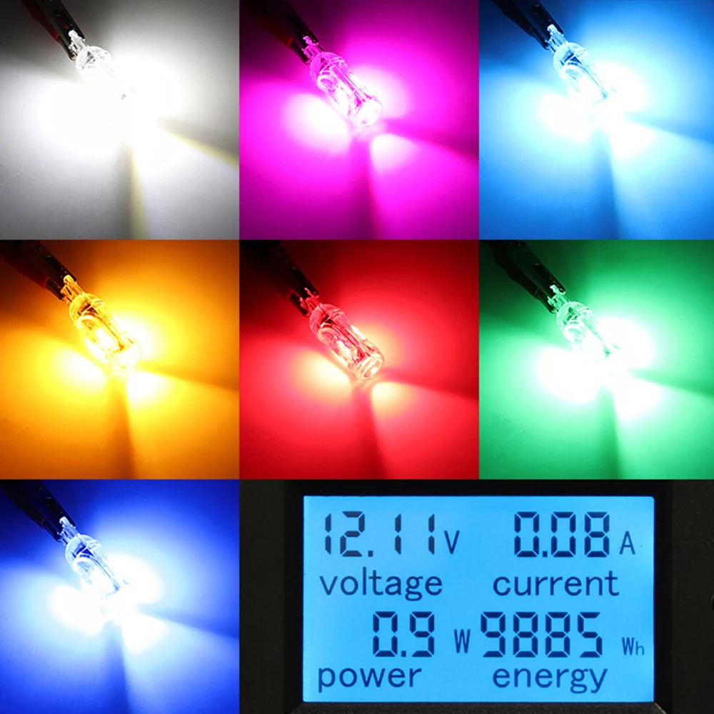 Комплект из 2 предметов с can-bus W5W T10 светодиодный лампы 2835 5SMD 12V 6500K белый 194 168 салона