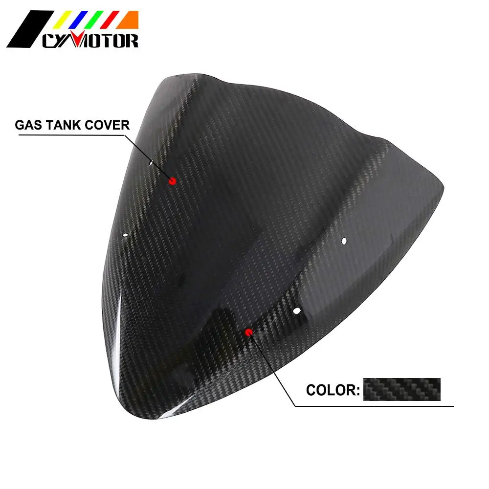 Аксессуары для мотоциклов защитная крышка из углеродного волокна бензобака и