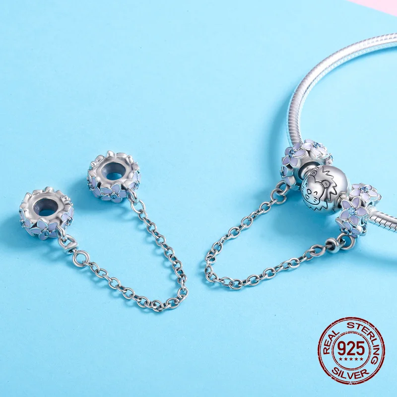 Украшение очаровательный браслет фиолетовые цветы силиконовая безопасная