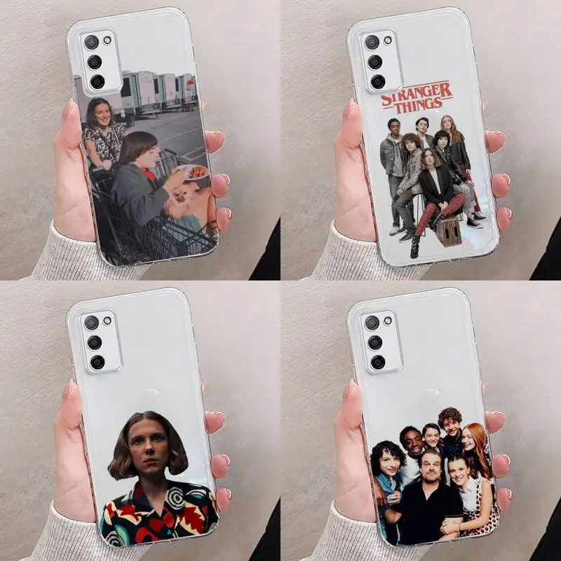 

cosas gratis Stranger things Phone Case Transparent For oppo RENO A 1 2 3 4 5 7 8 Z 2Z SE ACE PRO moible bag