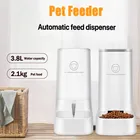 Автоматическая поилка для домашних животных, питьевая вода для кошек, зеркальная раковина, комбинированная кормушка для собак