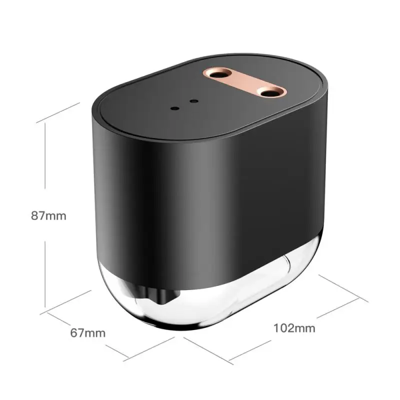 

Smart Non-contact Automatic Spray Infrared Induction Spray Double Nozzle Design Humidifie Essential Diffuser Alcohol Sterilizer