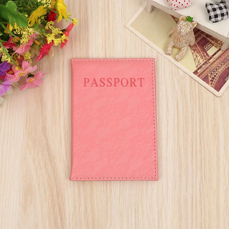 Роскошный элегантный женский чехол для паспорта универсальный розовый