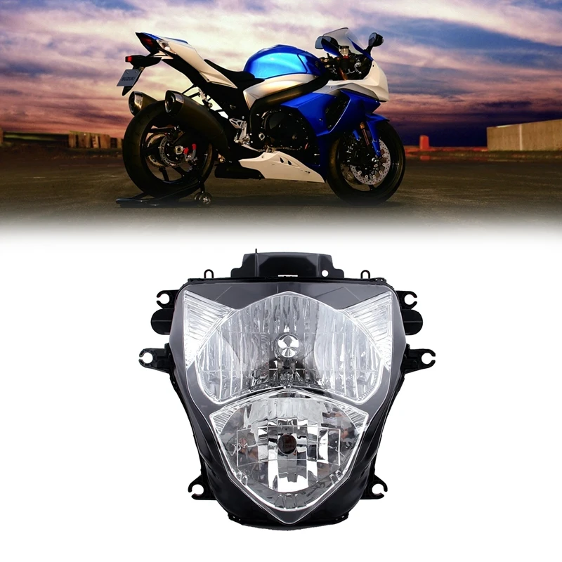 

Передний налобный фонарь для мотоцикла, налобный фонасветильник, лампа для Suzuki GSXR GSX-R 600 750 K11 GSXR750 2011-2016