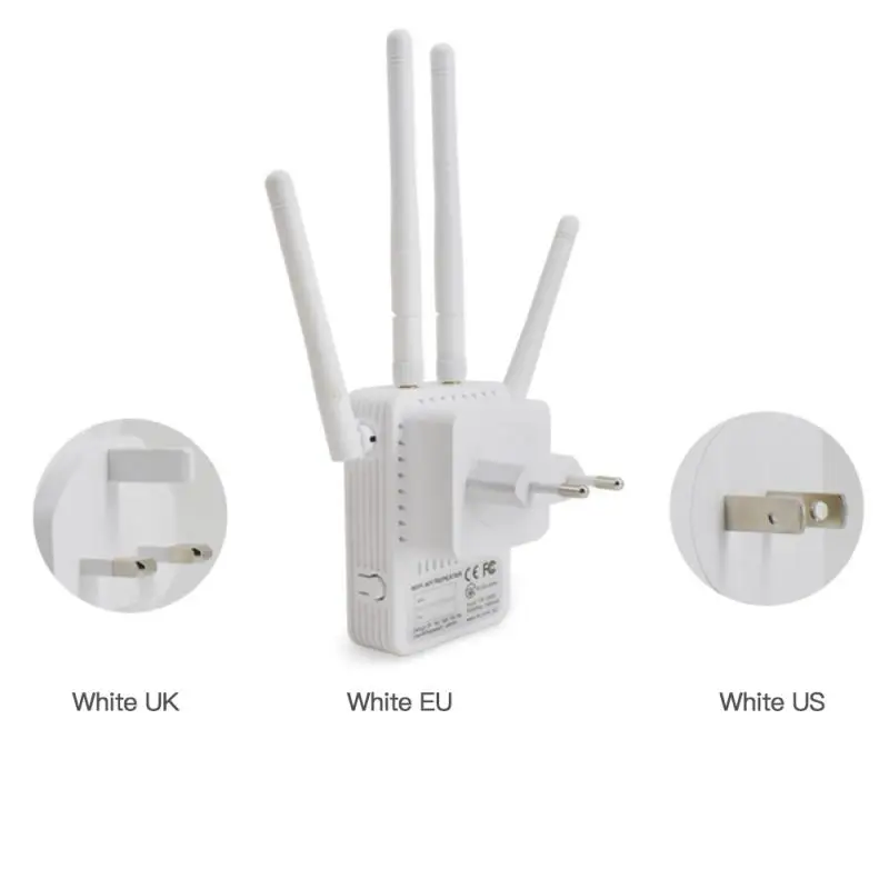 1200Mbps Dual Band 5G Wifi Wireless Repeater Powerful Router Extender Antenna Long Range Wlan WiFi Amplifier | Мобильные телефоны и