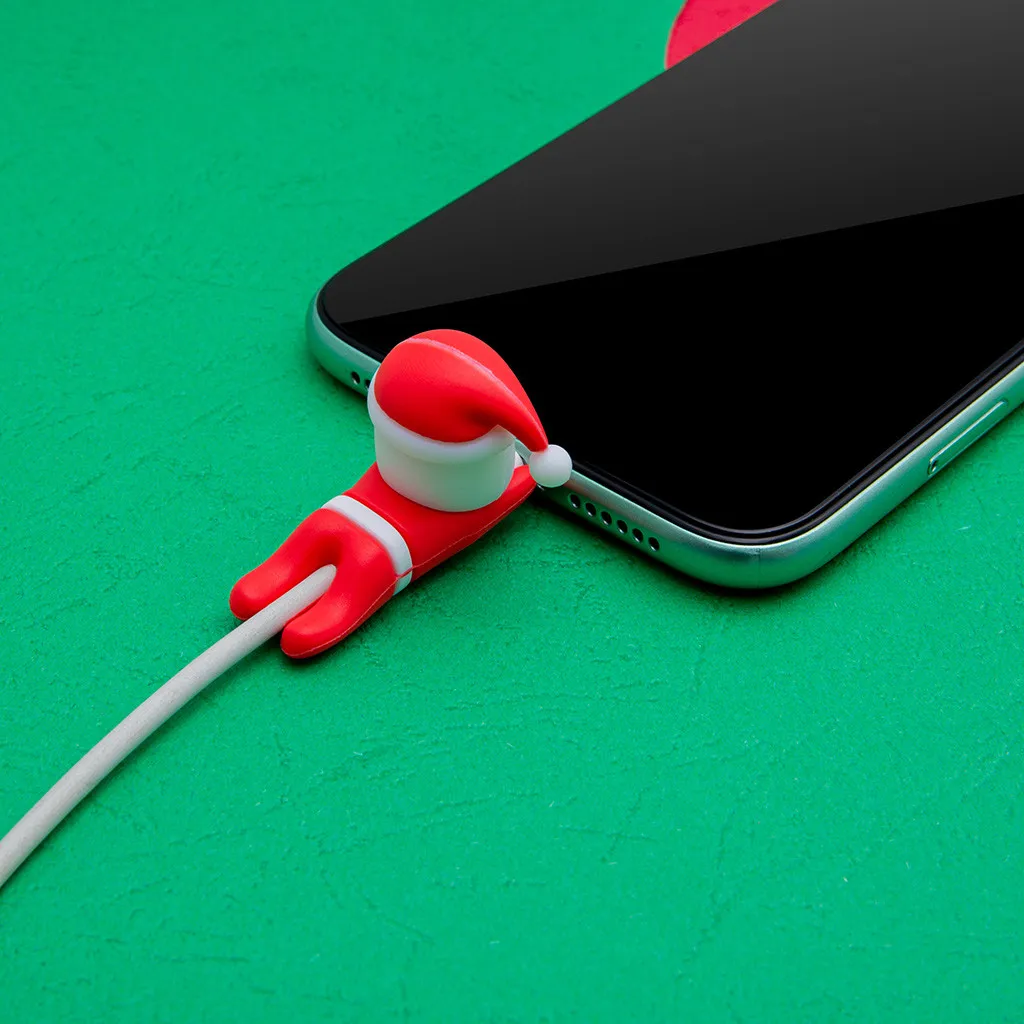 Защита кабеля с мультяшными животными милая намотка для iPhone защита передачи