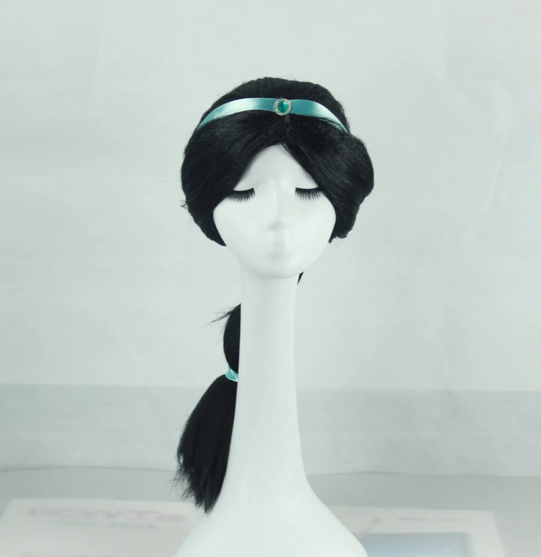 Aladdin волшебная лампа Принцесса Жасмин черная длинная коса для ролевых игр