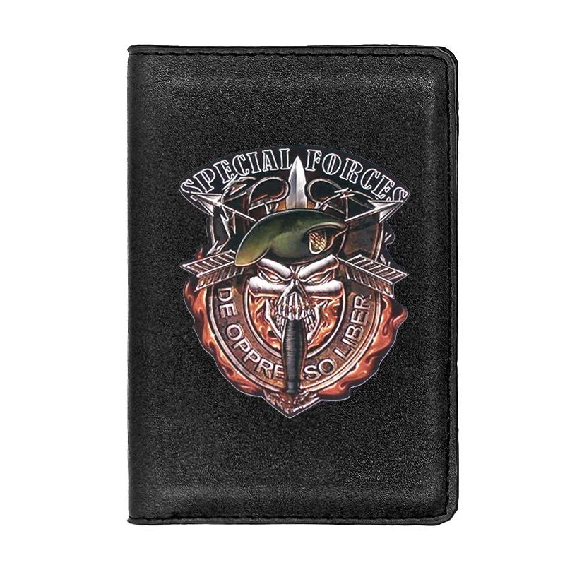 

Обложка для паспорта с черепом из США, для мужчин и женщин, тонкая Обложка для удостоверения личности, Карманный Кошелек, Чехол, аксессуары д...