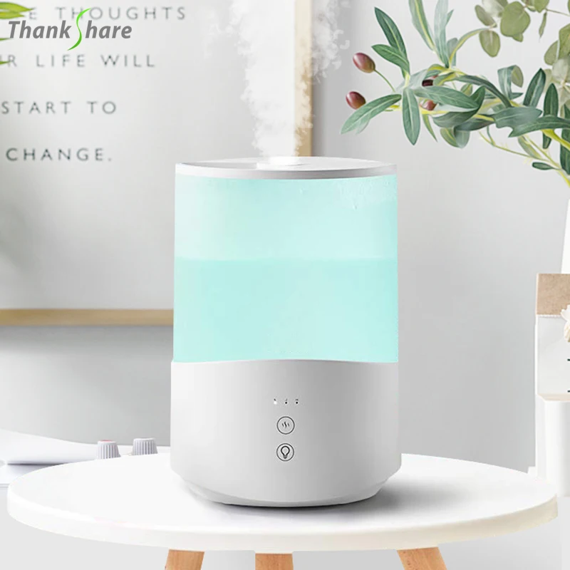 Для дома увлажнитель воздуха 2.5L двойная насадка с выпуском холодного