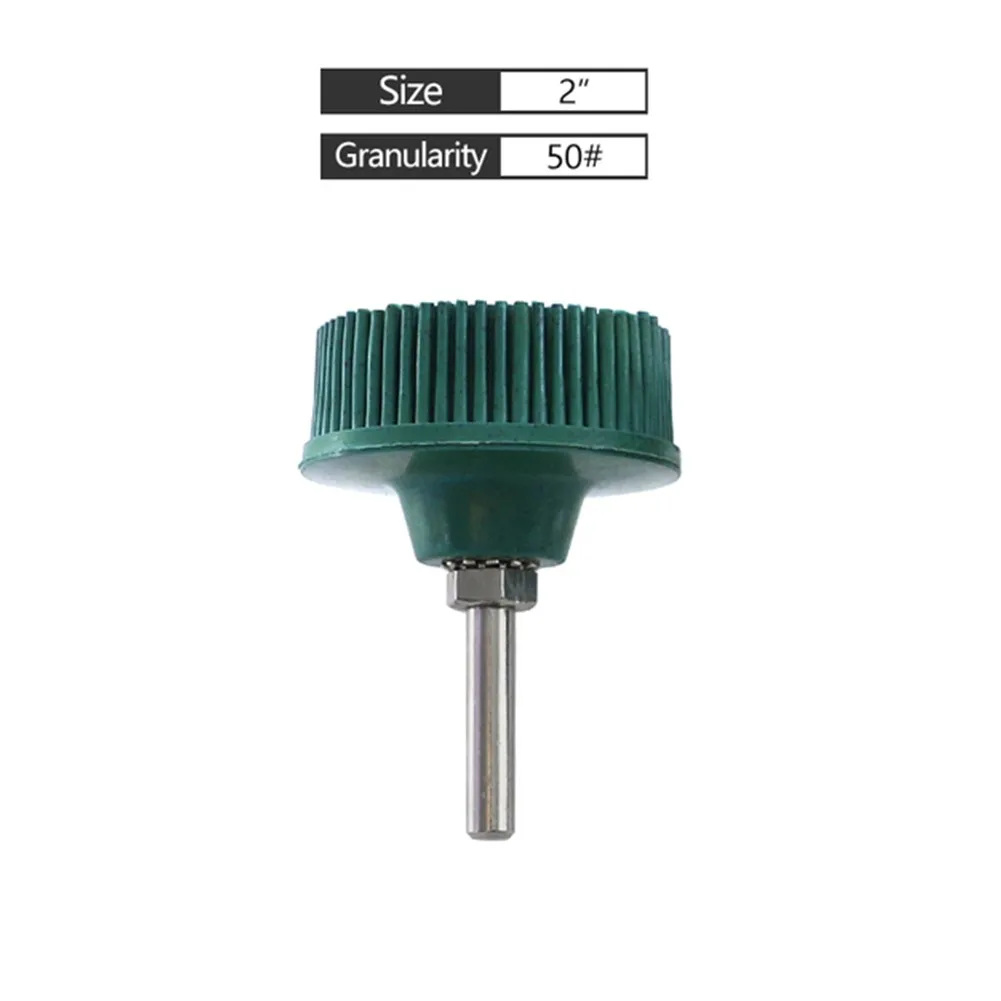 

Electric Drill Disc Brush 1/4\" Shank 3 Pieces 6.35mm Shank 65mm Accessory