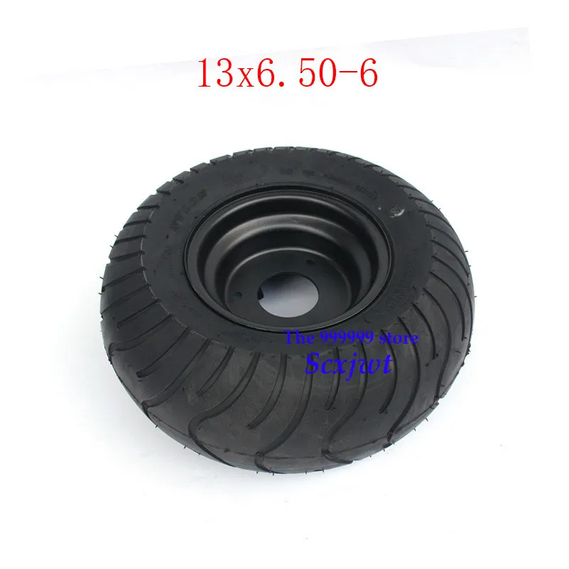 

2 шт. картинг детская коляска ATV UTV 13X6. 50-6 дюймов бескамерное колесо шины с ступицей