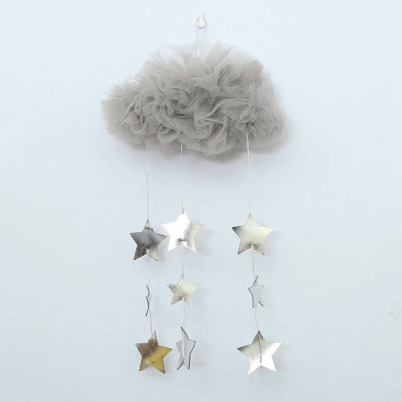Новая звезда дома гирлянда висячие украшения облако Колокольчик для детской