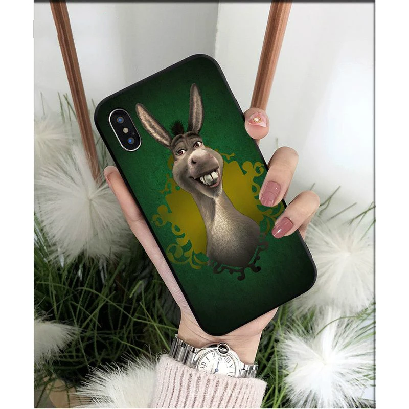 

Cartoon Moive Shrek High Quality phone Case for iPhone 8 7 6 6S Plus 5 5S SE XR X XS MAX Coque Shell