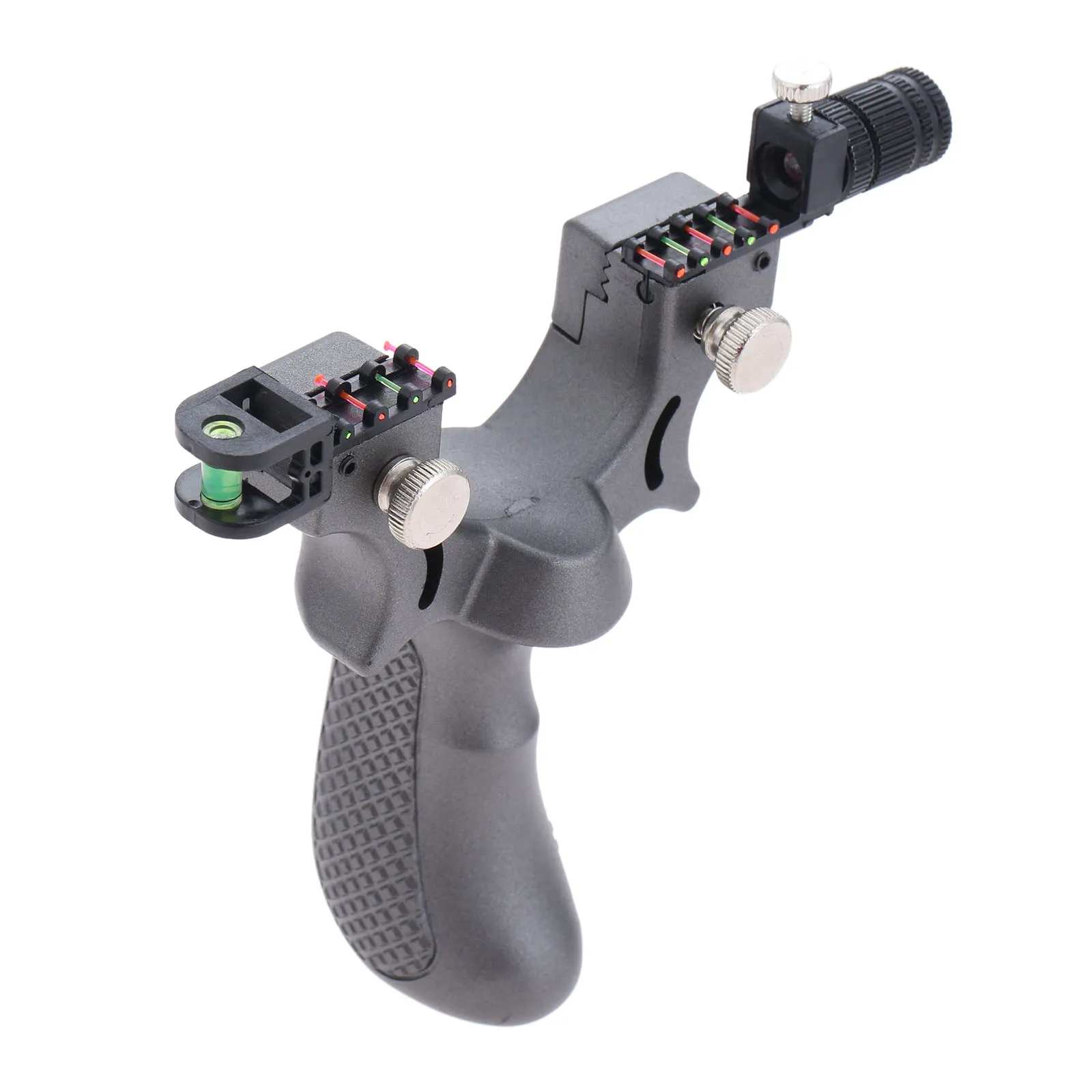 

Professional Powerful ABS Resin Multiple Sight Systems With Level Meter Lamp Aiming Slingshot Outdoor Hunting Shooting Catapult