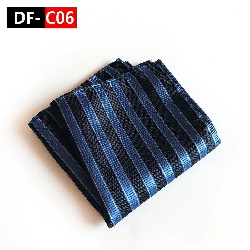 

Linbaiway Unisex Handkerchiefs Hanky for Men Business Wedding Party Suits Polyester Pocket Square Hanky Chest Towel Custom LOGO