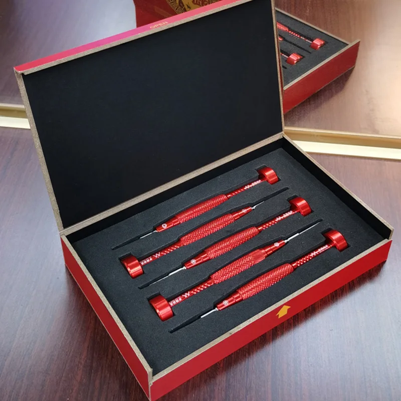 Набор отверток 5 в 1 для телефонов высокоточный Болтовой драйвер 0 6 Y 8 Trox Phillips iPhone