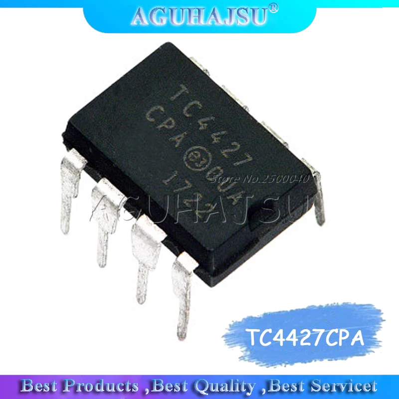 10 шт. TC4427CPA DIP8 TC4427 DIP 8 4427CPA TC4427EPA|Интегральные схемы| |