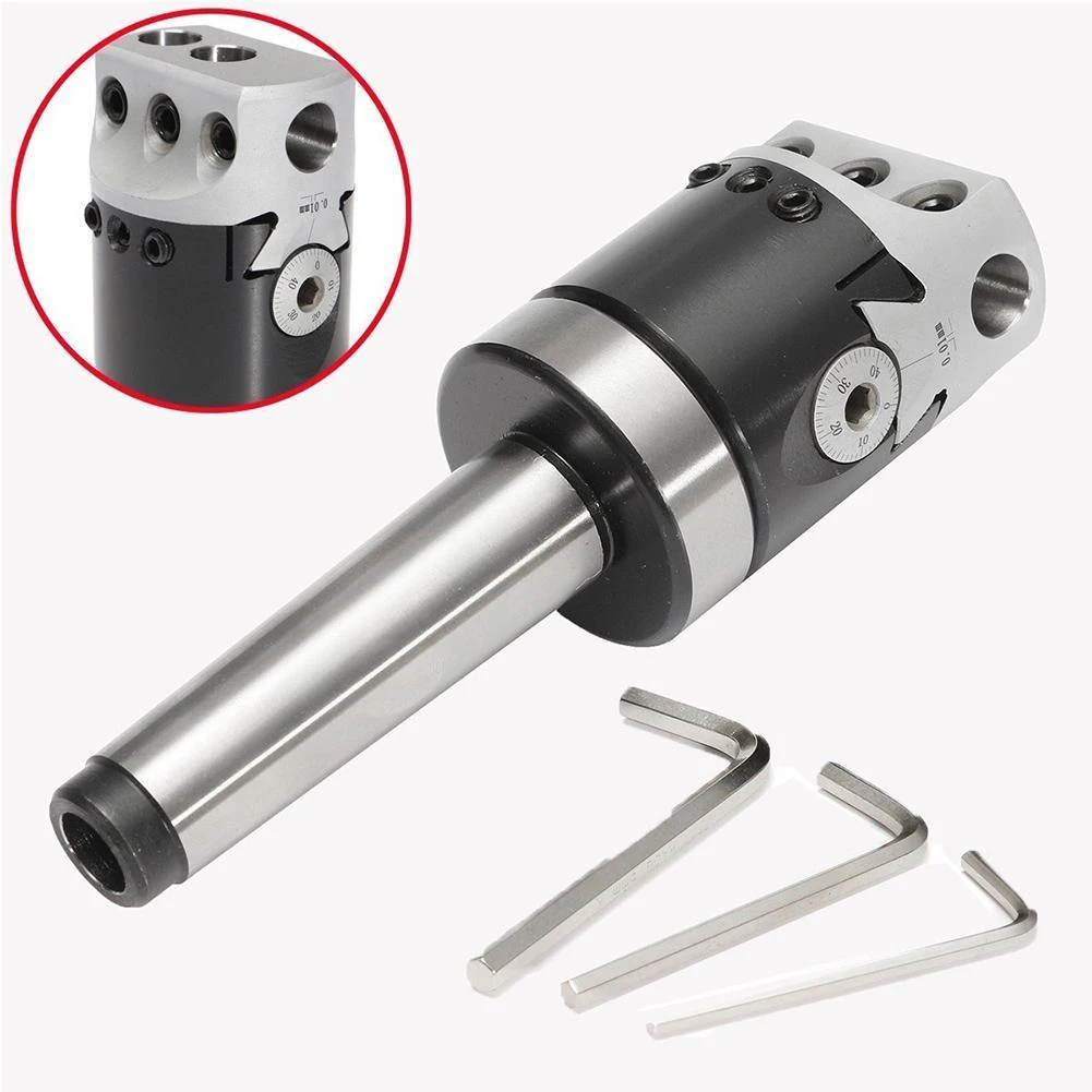 

MT3-M12 Tool Adjustable Hard Depth With Wrench Universal For Lathe Milling Boring Head Portable Cutter Shank Set High Strength