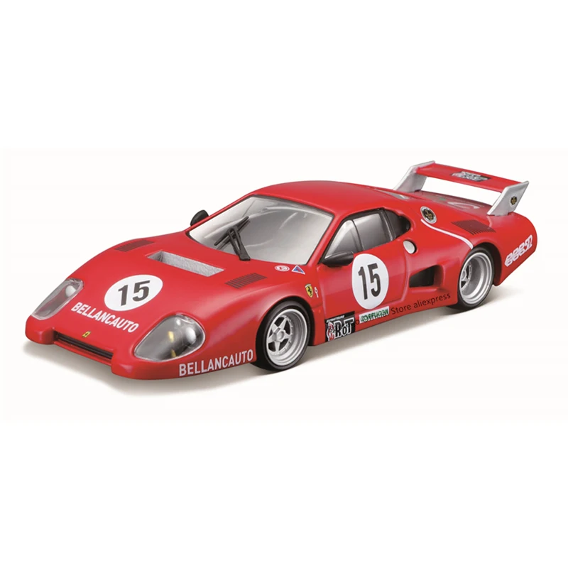 

Bburago 1:43 Scale Ferrari 512 BB 11 SERIE 1981 Alloy Luxury Vehicle Diecast Pull Back Cars Model Toy Collection Gift