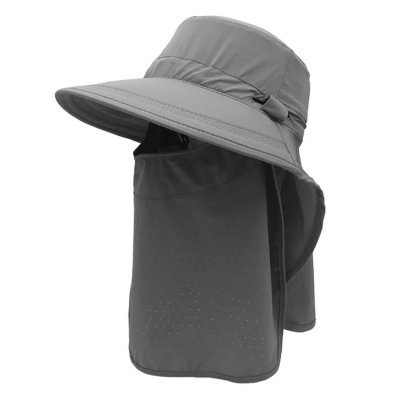 

Unisex Visor Hat Fishing Sun Protector Caps UV Protection Face Neck Cover Sunhat Men Women Outdoor Sport Hiking Fishing Hats