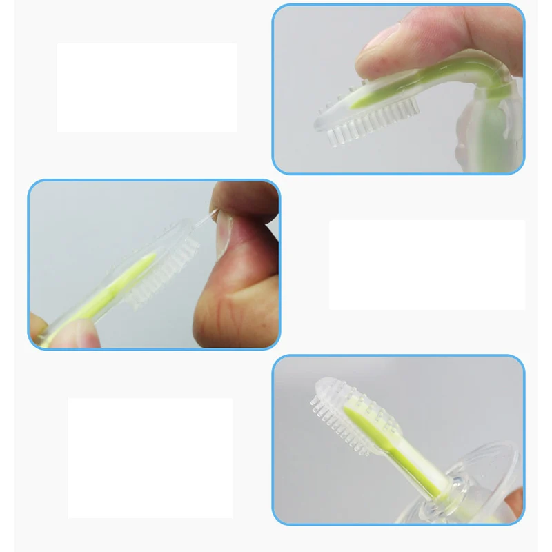 1 Bambino Dentale Igiene orale Spazzolino Da Denti Strumento Del capretto Del Bambino spazzolino da denti del bambino articoli