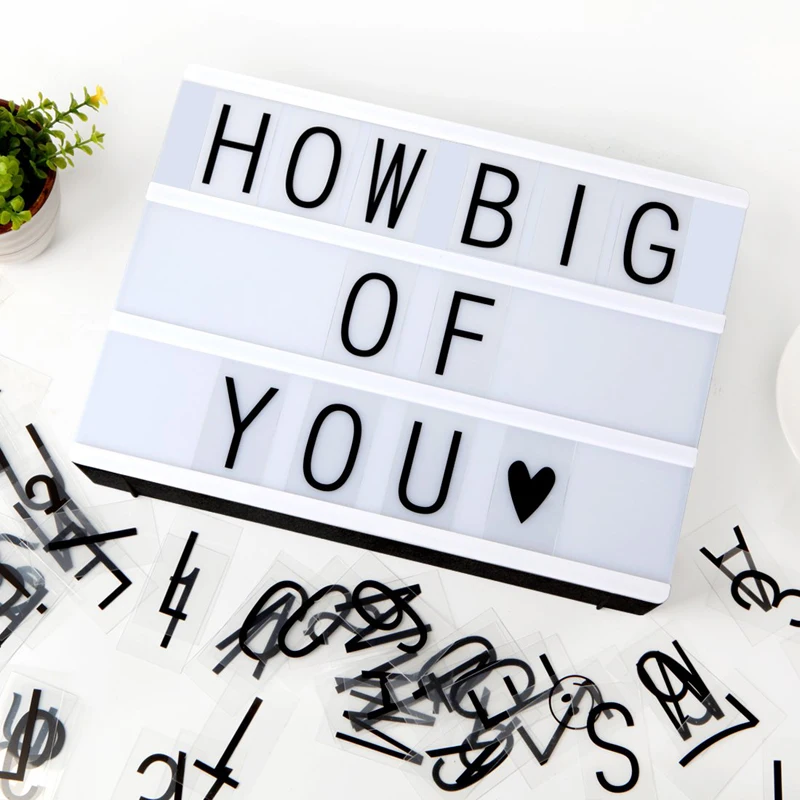 Светодиодный настольный светильник с комбинацией в коробке настольная лампа A4 A5