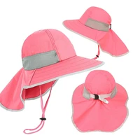 outdoor bucket hat uv proof sun hat unisex newborn infant toddler kid baby boys girls summer beach headwear cap