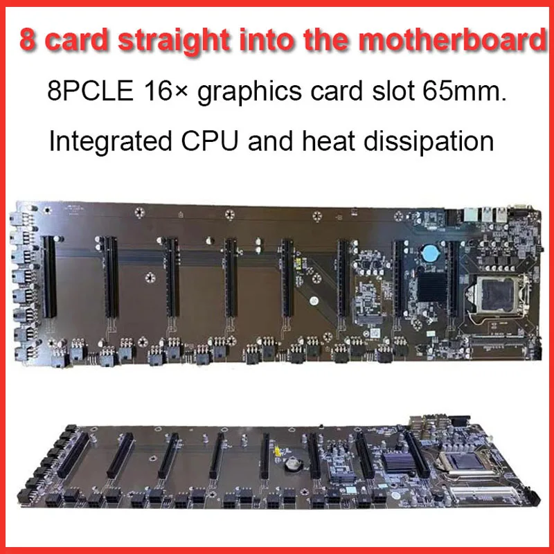 

Совершенно новая материнская плата B75 для майнинга, 8 pcie 16X, слот для графической карты, 8Гб память, материнская плата для ЦП LGA 1155, ETH, ZEC и др. Ма...