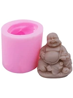 monqui buddha silicone mold for handmade soap crafts candle chocolate muffins ice