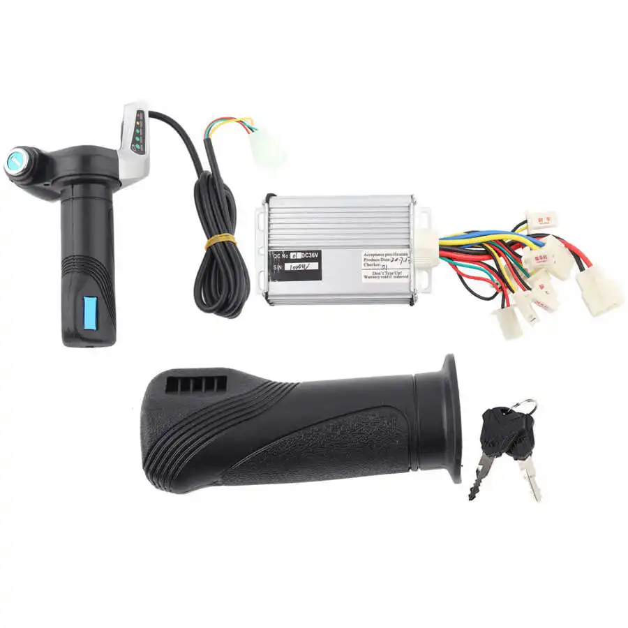 Матовый регулятор скорости 36 в 48 1000 Вт и поворотные ручки для электрического