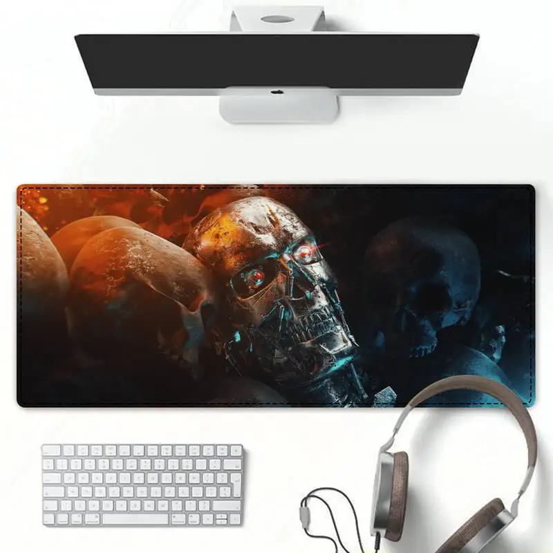 

Trend Terminator Gaming Mouse Pad Gamer Keyboard Maus Pad Desk Mouse Mat Game Accessories For Overwatch