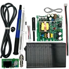 Цифровая паяльная станция QUICKO STC T12 OLED, наборы для самостоятельной сборки, регулятор температуры, новая версия с вибровыключателем 9501