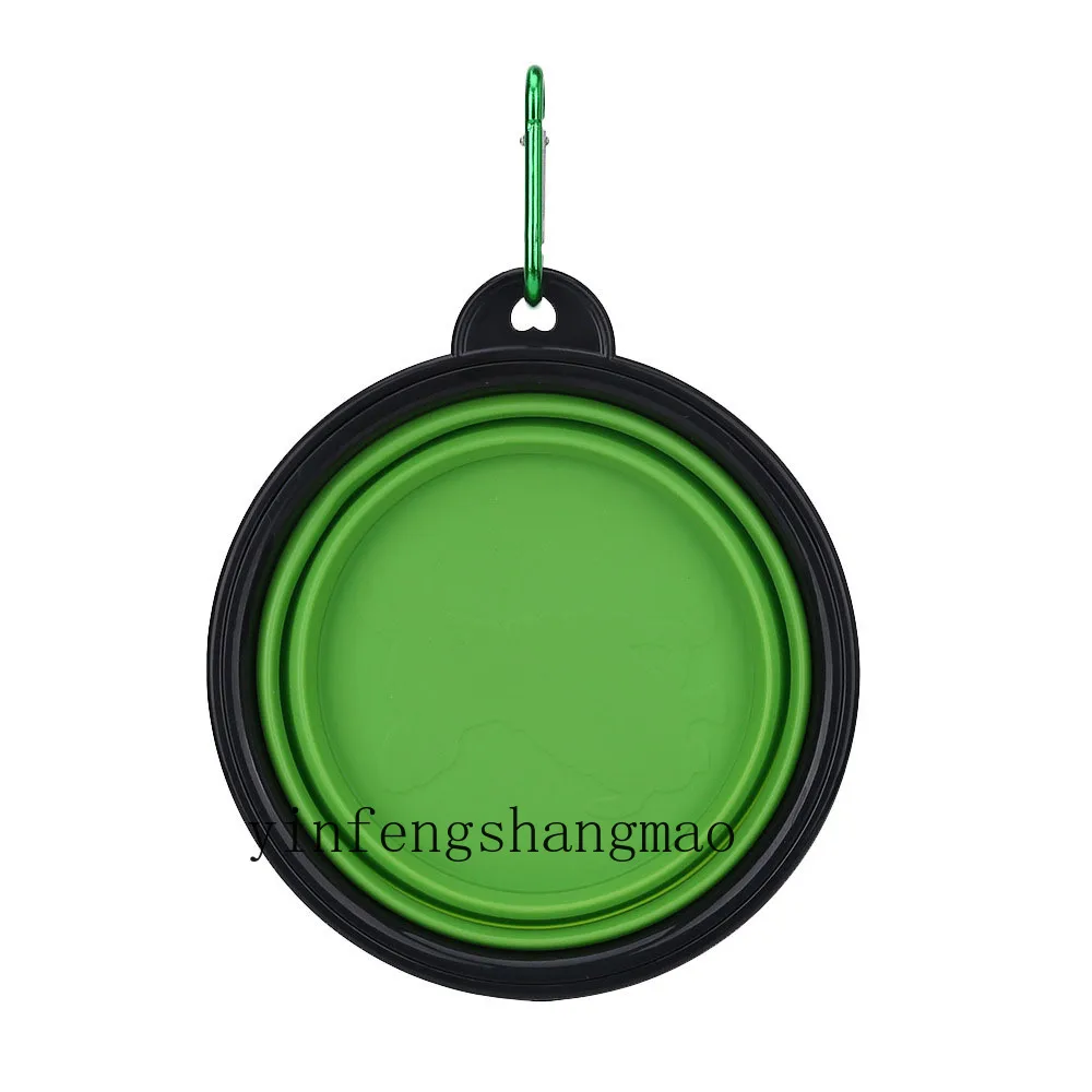 

Pet Dog Bowl Folding Silicone Travel Bowl Portable Dish Supplies For Small Medium Dogs Cat Pet Supplies Accessories