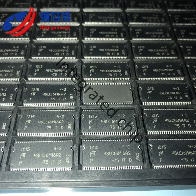

Интегрированный чип MT48LC16M16A2P, D, MT48LC16M16A2P-75IT:D, MT48LC16M16A2P-75