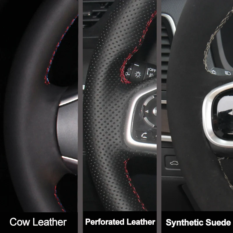 Ручное шитье кожа замша для Mitsubishi Lancer 10 EVO Evolution Outlander 2010 Funda Volante Auto | Автомобили и