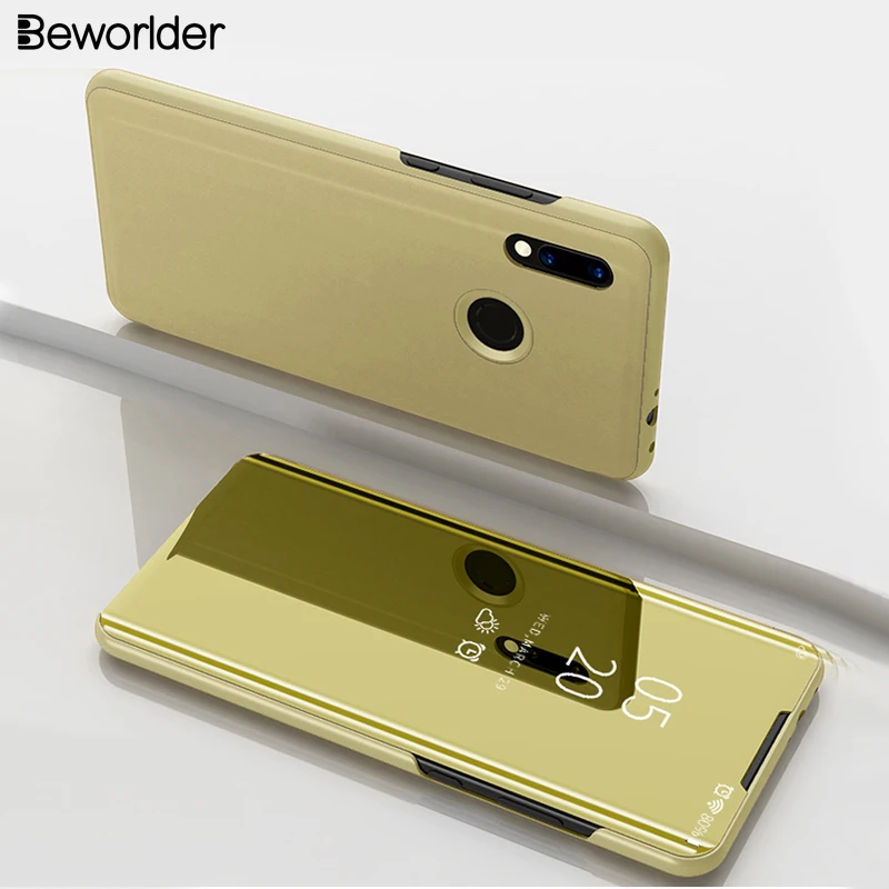 Жесткие чехлы для Xiaomi Redmi Note 7 Pro Чехол из искусственной кожи пластиковый флип